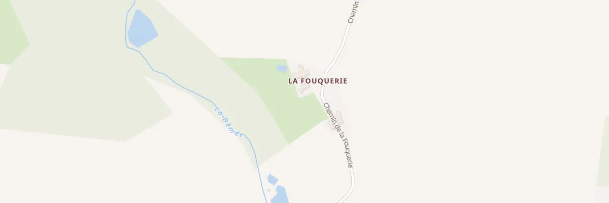 Plan du 277 Che de la Fouquerie aux Hermites