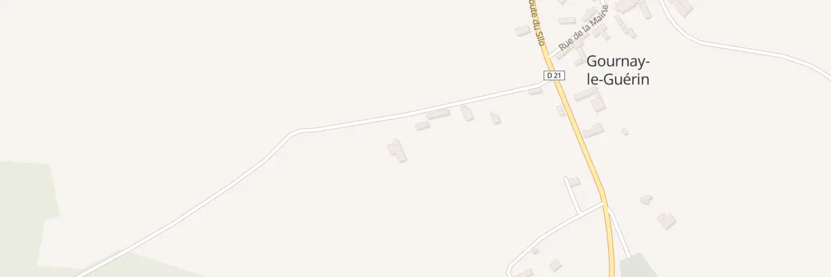 Plan du 17 Chamotiere à Gournay-le-Guérin