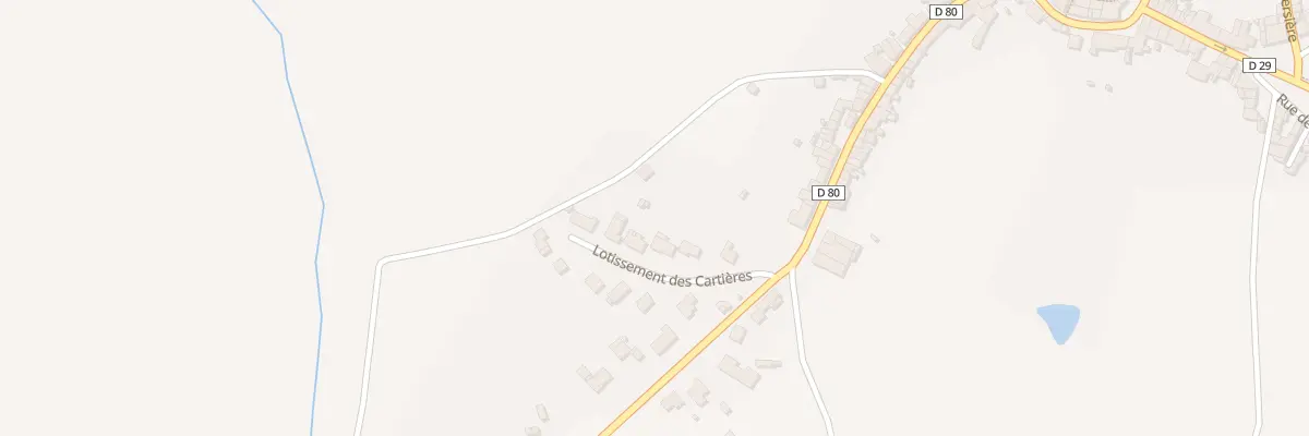 Plan du 7 Lot Les Cartieres à Brillac
