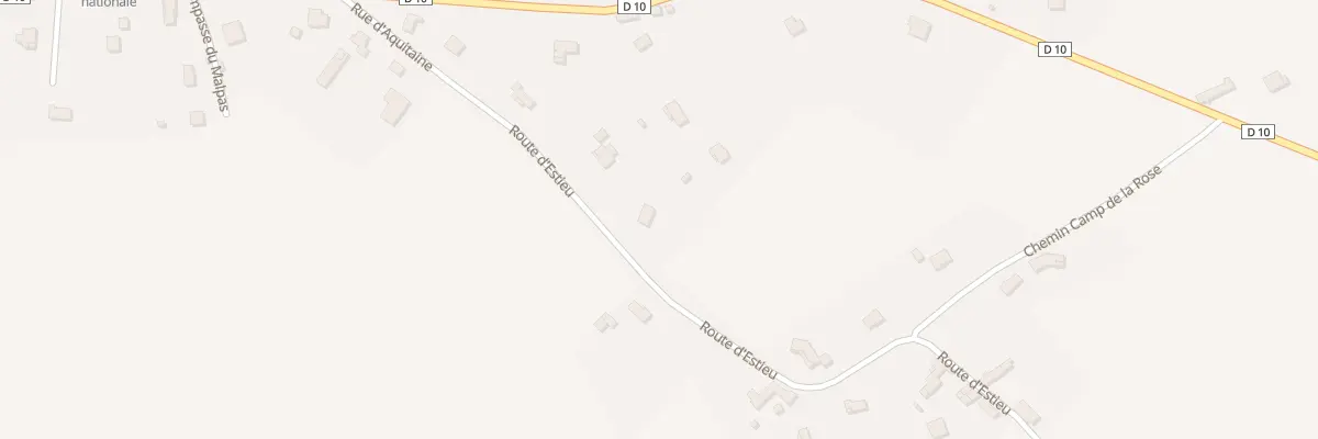 Plan du 287A Camp de Larose à Laroque-Timbaut