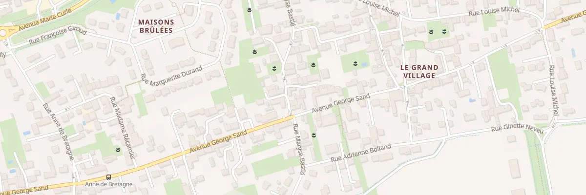 Plan du 34 Rue Maryse Bastié à La Ville-aux-Dames