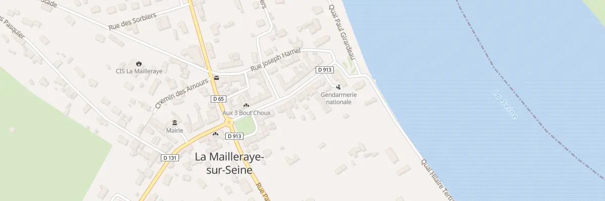 Plan du 96 Rue de la République à Arelaune-en-Seine