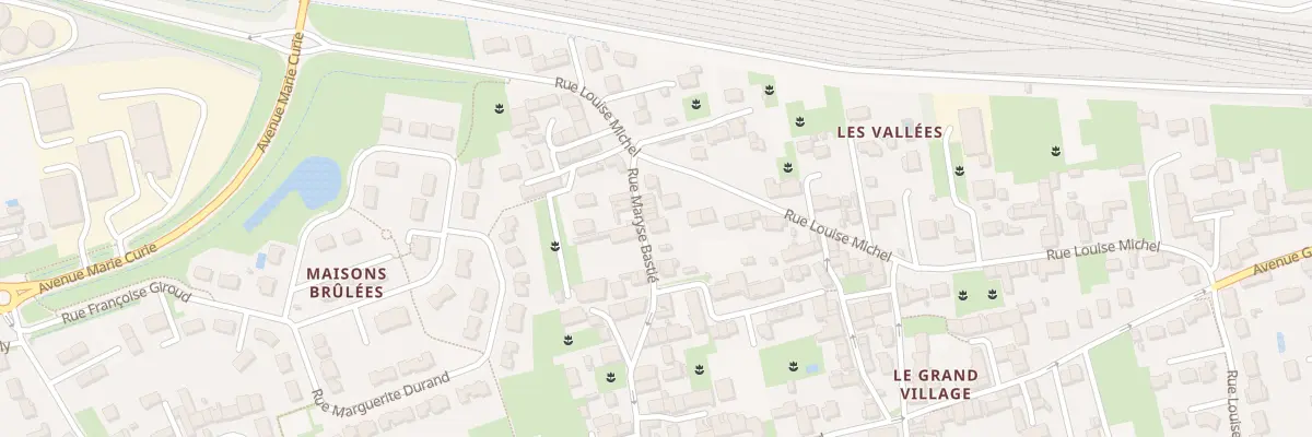 Plan du 60 Rue Maryse Bastié à La Ville-aux-Dames