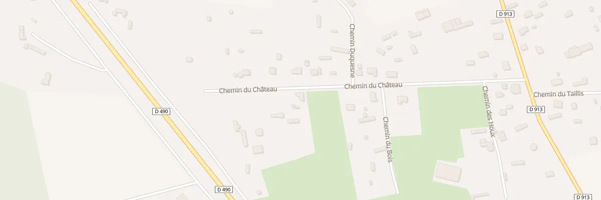 Plan du 349 Che du Château à Arelaune-en-Seine