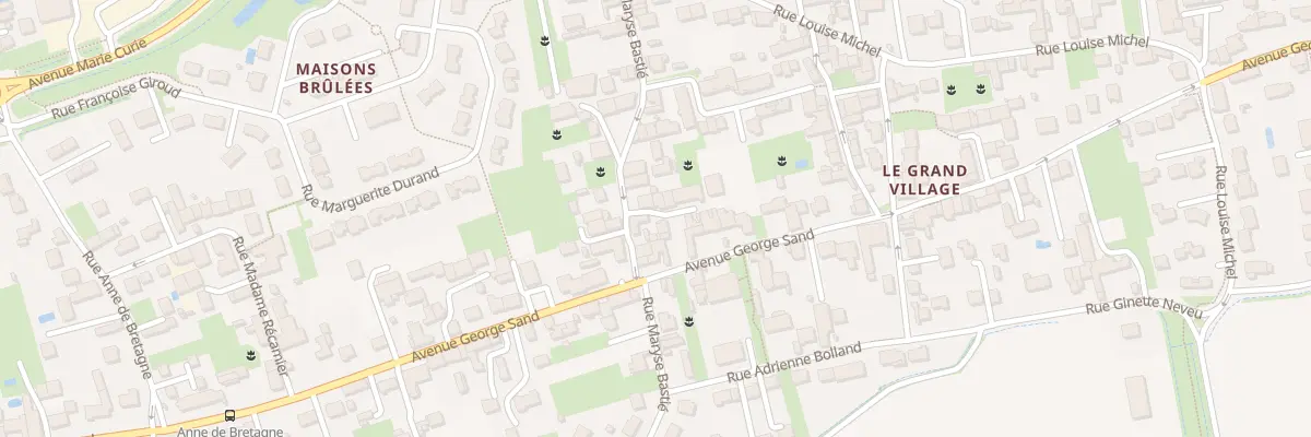 Plan du 40 Rue Maryse Bastié à La Ville-aux-Dames