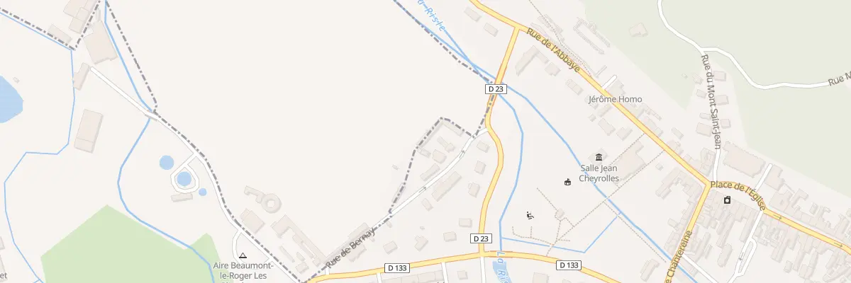 Plan du 2C Rue de Bernay à Beaumont-le-Roger