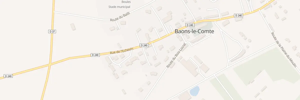 Plan du 317 Rue de l’Echevin à Baons-le-Comte