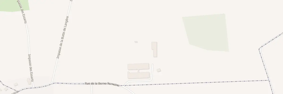 Plan du 47B Butte de Langere à Chéronvilliers