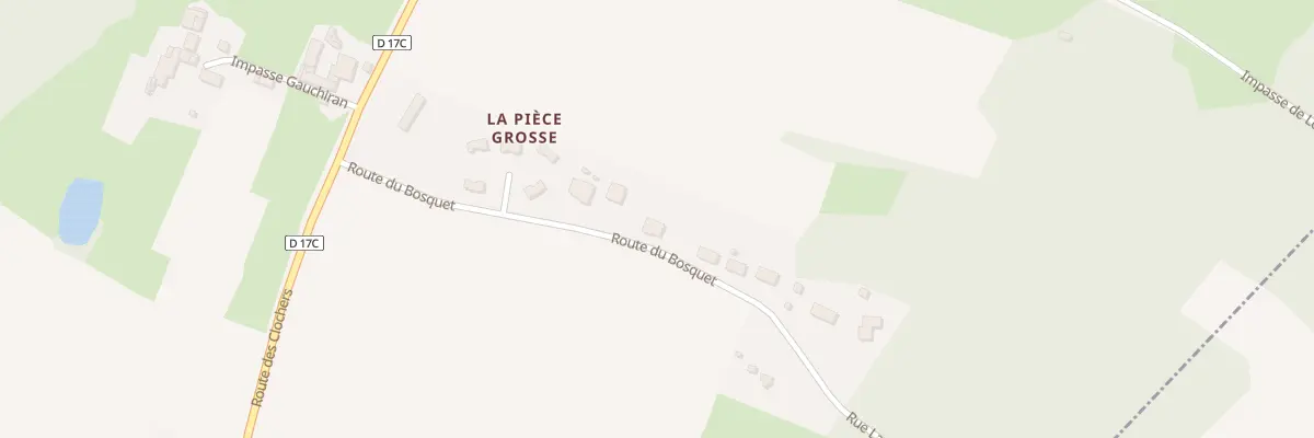 Plan du 255 Rte du Bosquet à Montesquieu-Guittaut