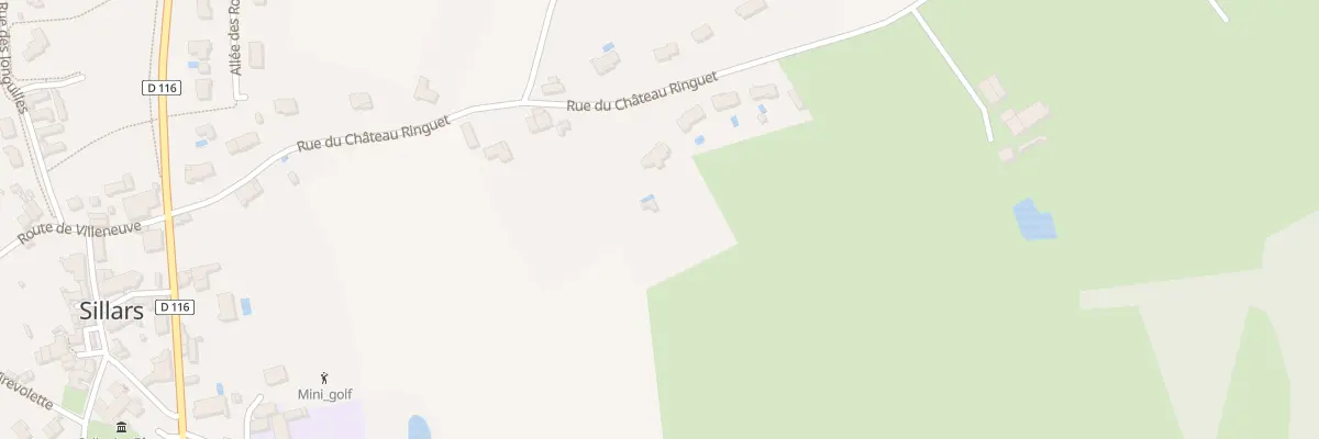 Plan du 12 Rue du Chateau Ringuet à Sillars