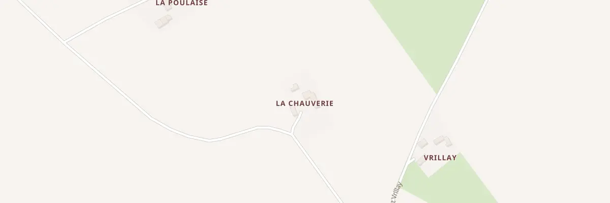 Plan du 233 La Chauvrie à Neuilly-le-Brignon