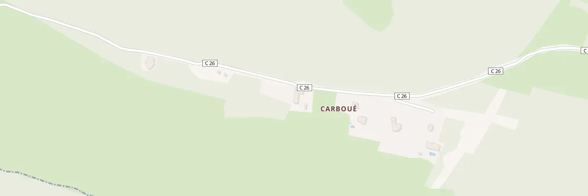 Plan du 39 Carboue à Latoue