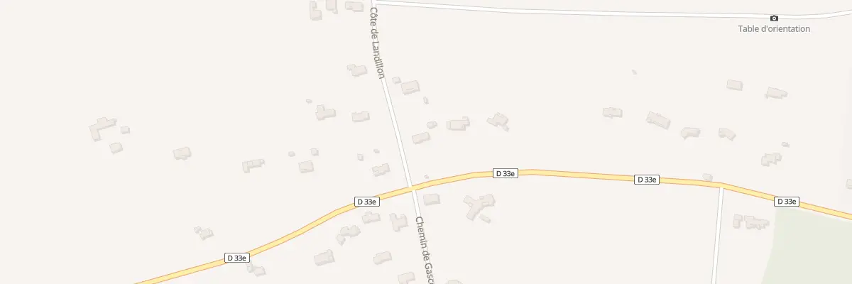 Plan du 3 Rte de la Chapelle à Landorthe