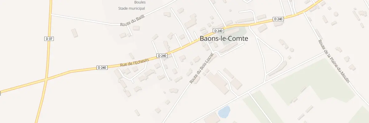 Plan du 347 Rue de l’Echevin à Baons-le-Comte
