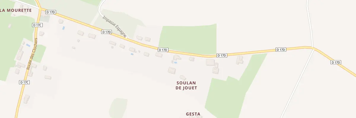 Plan du 57 Soulan de Jouet à Montesquieu-Guittaut