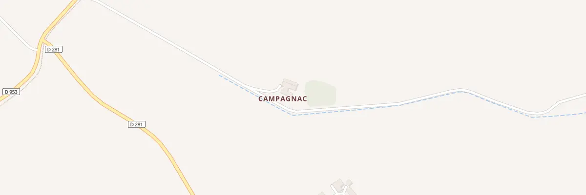 Plan du 5263 Campagnac à Miradoux