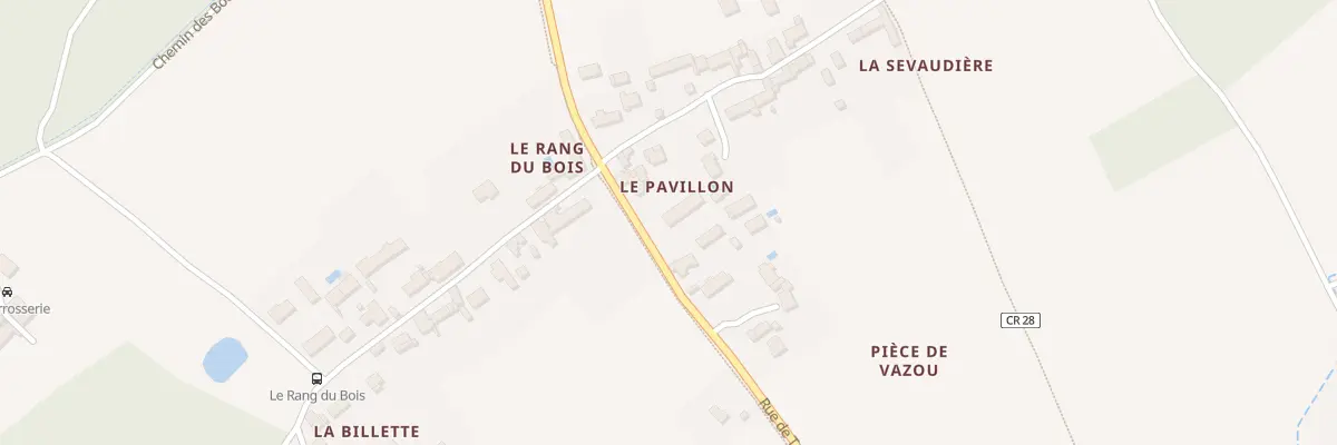 Plan du 1878A Rue de Tours à Esvres