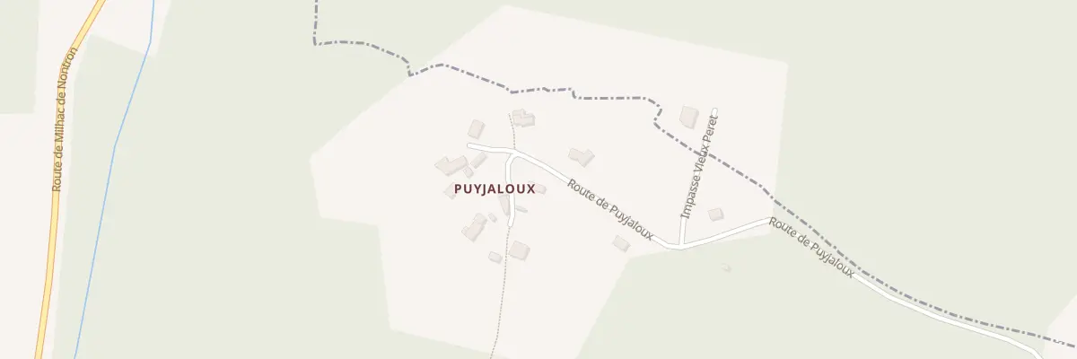 Plan du 142A Puyjaloux à Villars