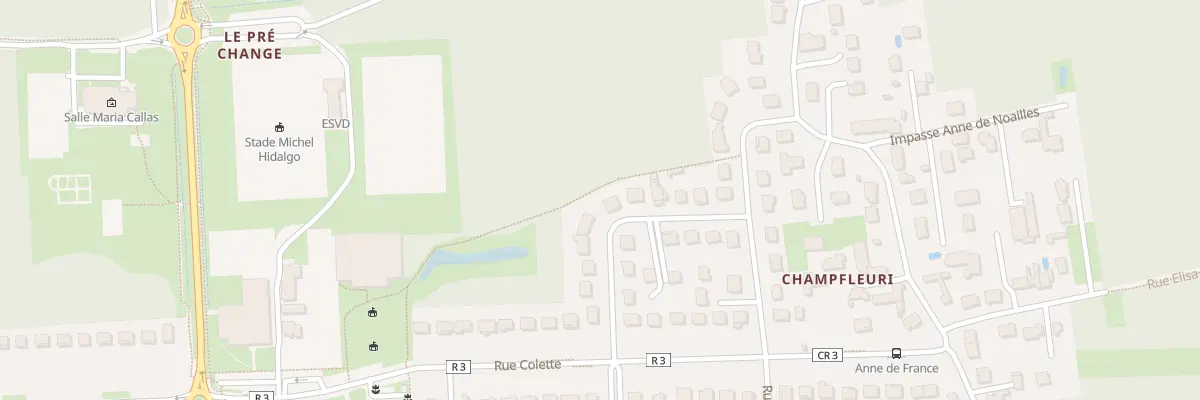 Plan du 11 Rue Madame de Montespan à La Ville-aux-Dames