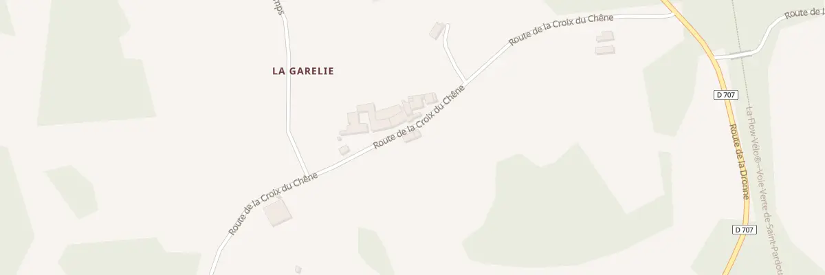 Plan du 338 Lamidet à Milhac-de-Nontron