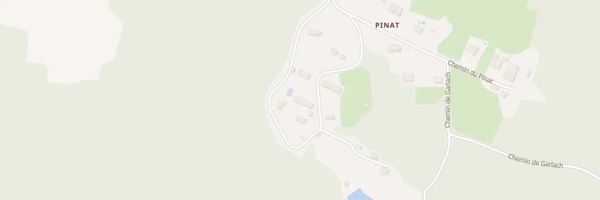 Plan du 3 Pinat à Latoue