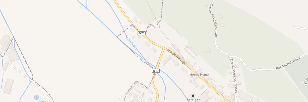 Plan du 27 Rue de l’Abbaye à Beaumont-le-Roger