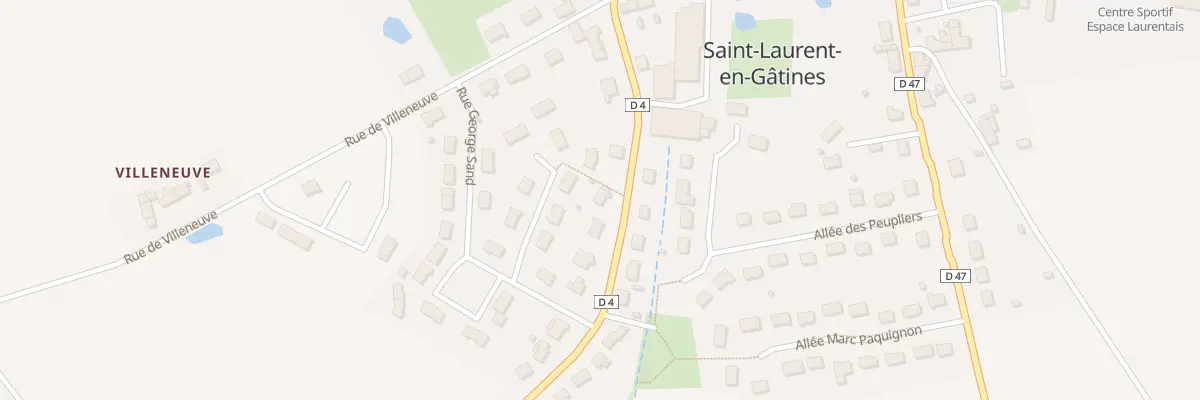 Plan du 10 Rue de la Tour Carre à Saint-Laurent-en-Gâtines