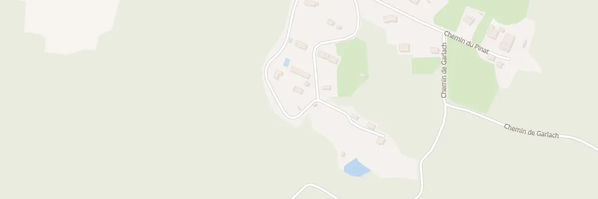 Plan du 100 Pinat à Latoue