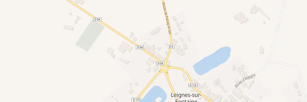 Plan du 10 Rte de Chauvigny à Leignes-sur-Fontaine