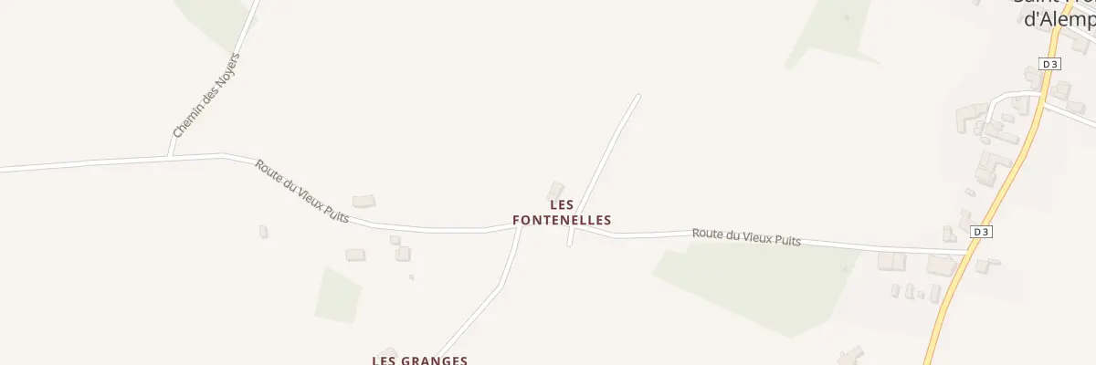 Plan du 36B Les Fontenelles à Saint-Front-d’Alemps