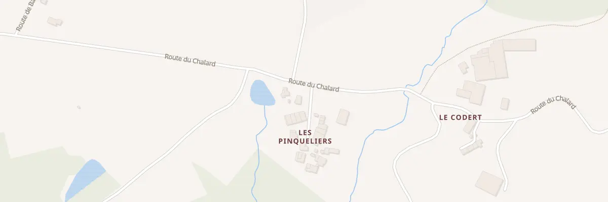 Plan du 159 Les Pinquelies à Champs-Romain