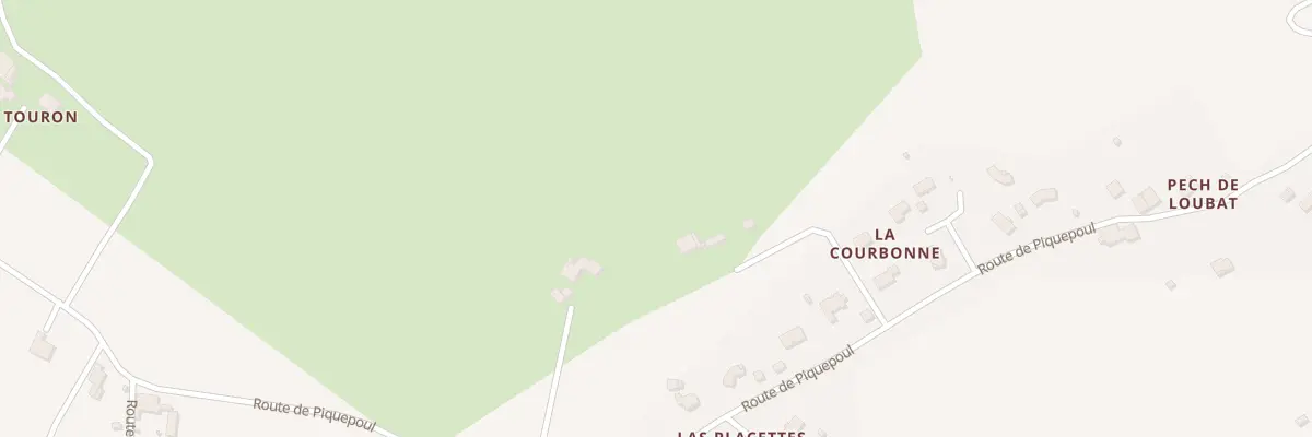 Plan du 2195 Rte de Piquepoul à Hautefage-la-Tour