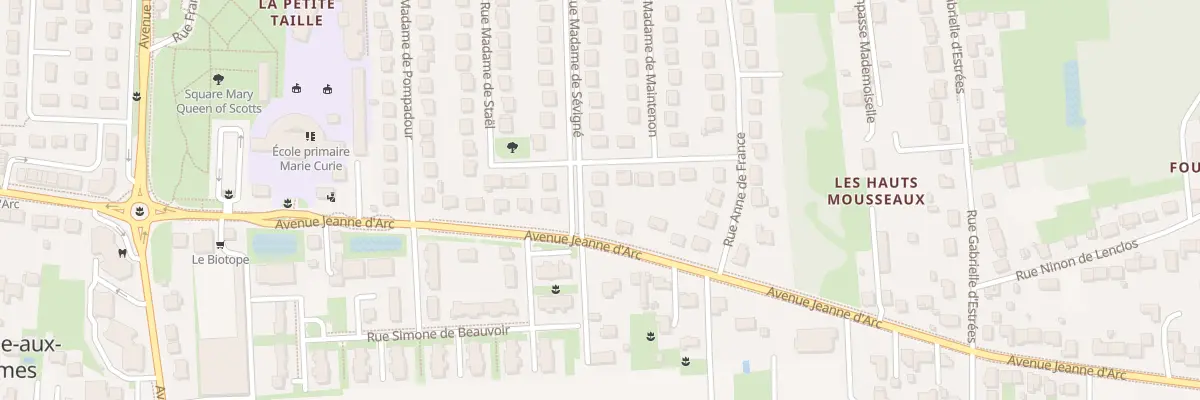 Plan du 4 Rue Madame de Sévigné à La Ville-aux-Dames