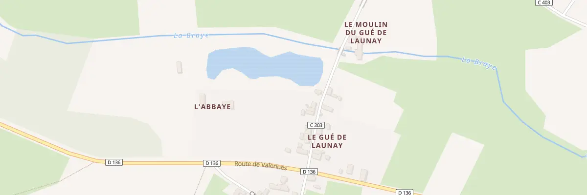 Plan du 15 Rte du Moulin à Vibraye