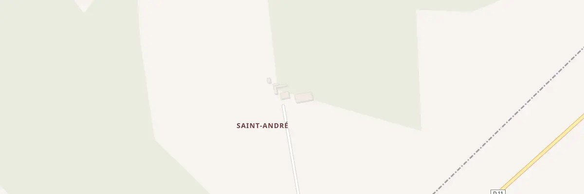 Plan du 5127 Saint Andre à Pindray
