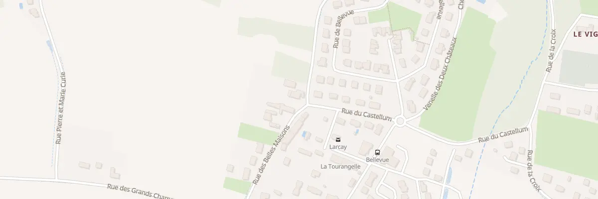 Plan du 21 Rue des Belles Maisons à Larçay