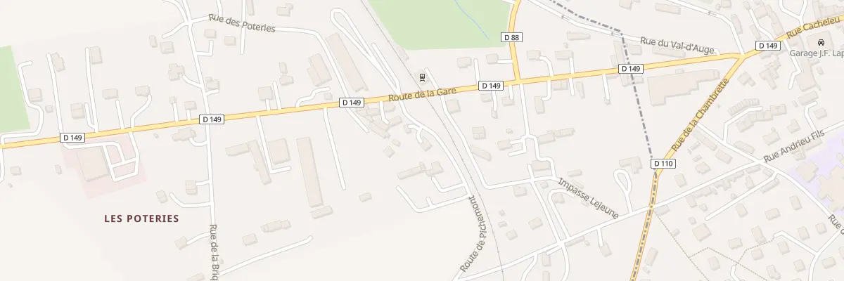 Plan du 567 Rte de Pichemont à Harcanville