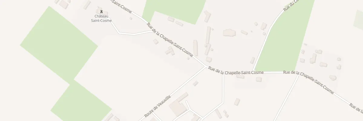 Plan du 913 Rue de la Chapelle Saint Cosme à Étoutteville