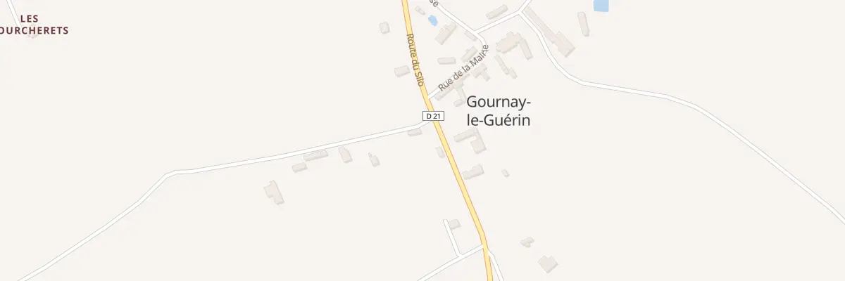 Plan du 3 Rte du Silo à Gournay-le-Guérin