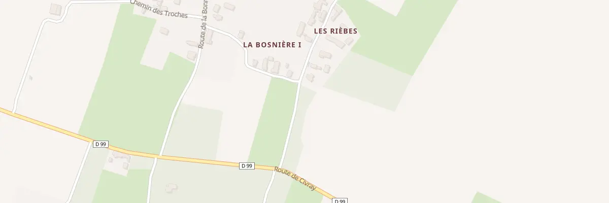 Plan du 1 Rte du Noyer à Cussay