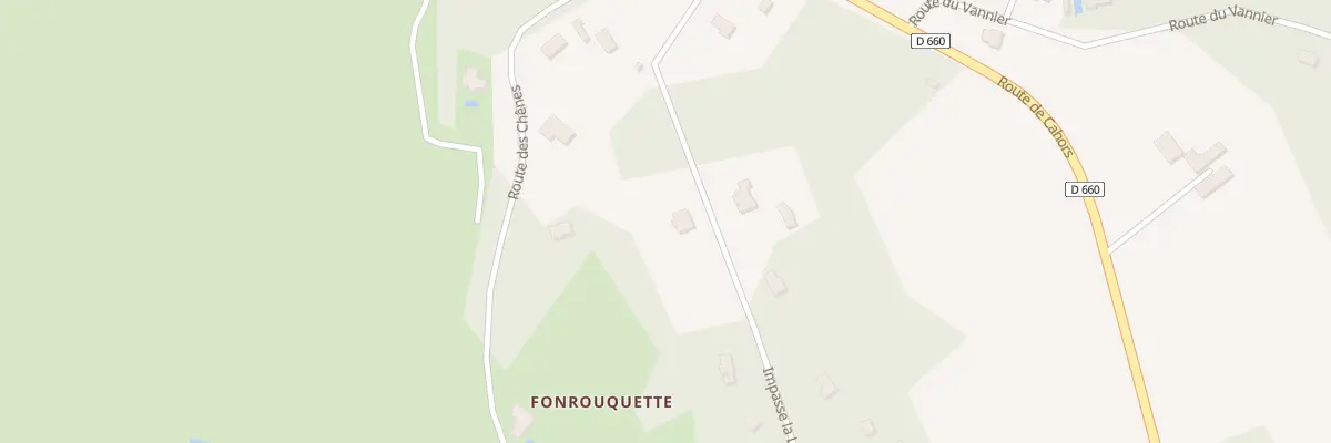 Plan du 284 Imp la Luguette à Beaumontois en Périgord