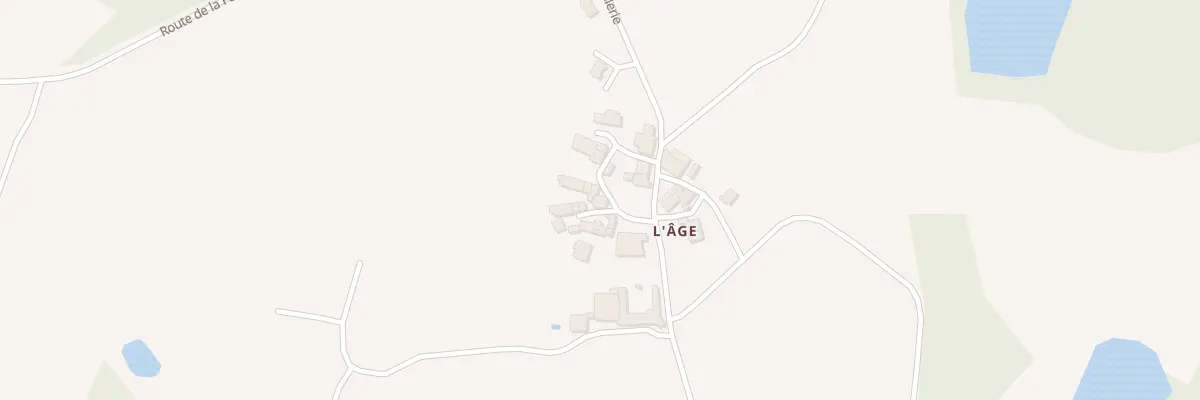 Plan du 11 Vge Village de l’Age à Étagnac