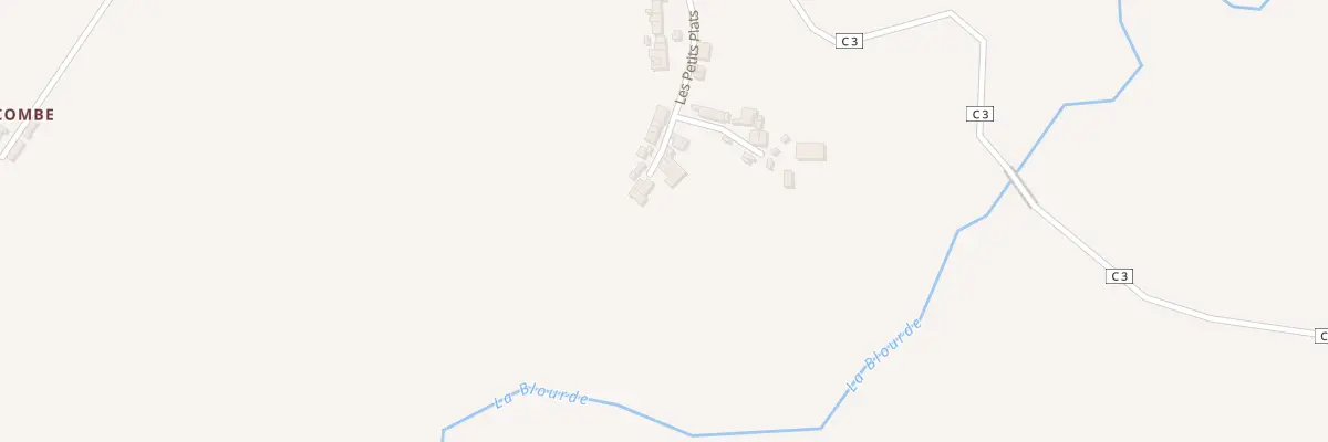 Plan du 18 Les Petits Plats à Luchapt