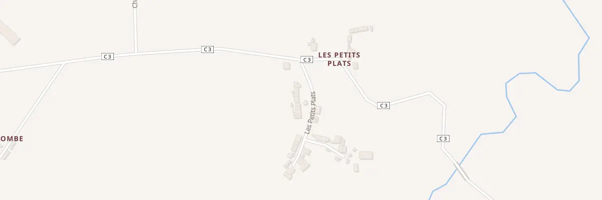 Plan du 5230 Les Petits Plats à Luchapt