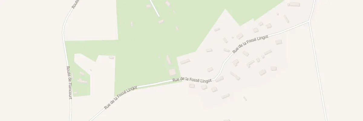 Plan du 886 Rue de la Fosse Lingot à Bouquetot