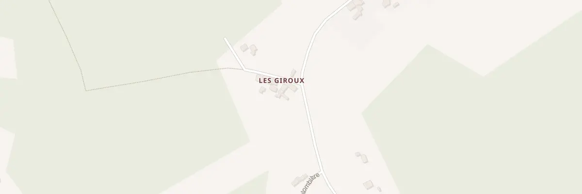 Plan du 138 Les Giroux à La Chapelle-Faucher