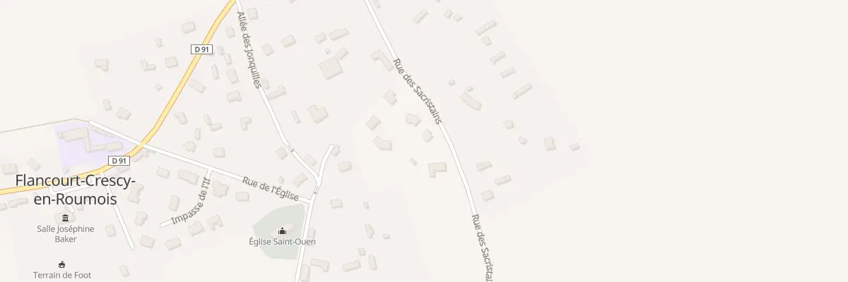 Plan du 236 Rue des Sacristains à Flancourt-Crescy-en-Roumois