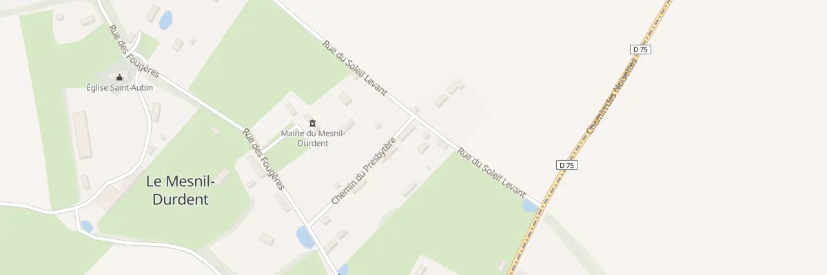 Plan du 5 Rue du Soleil Levant au Mesnil-Durdent