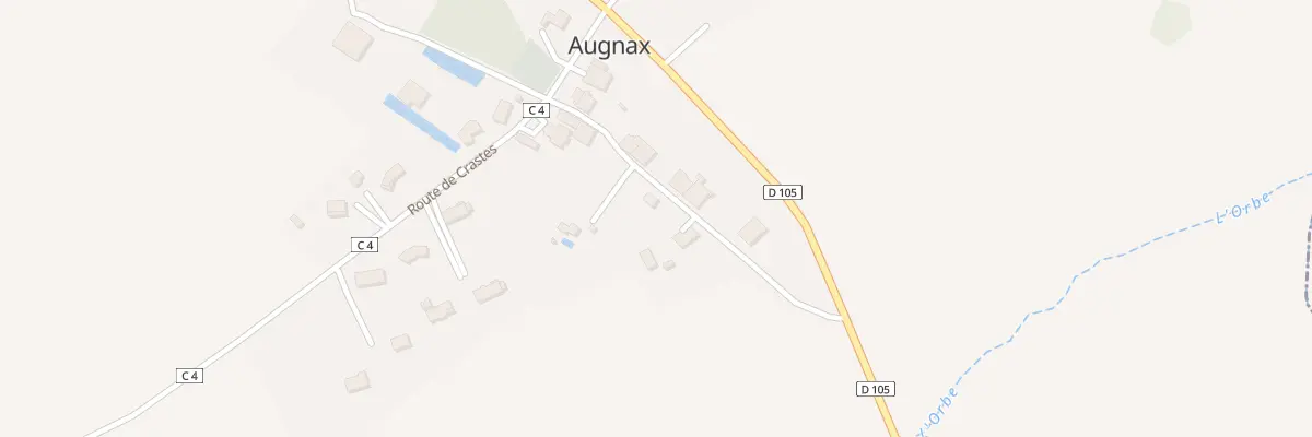 Plan du 112 Au Village à Augnax