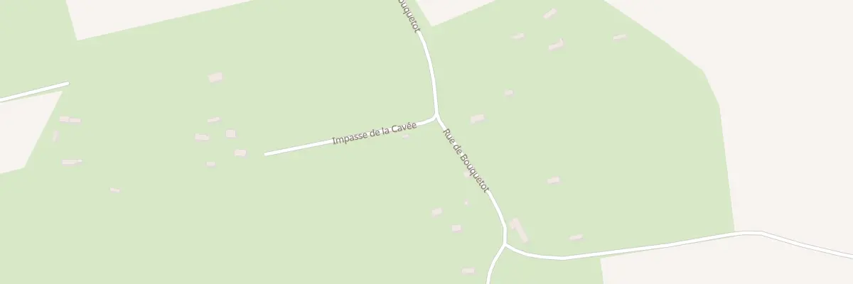 Plan du 6 Imp de la Cavee aux Andelys